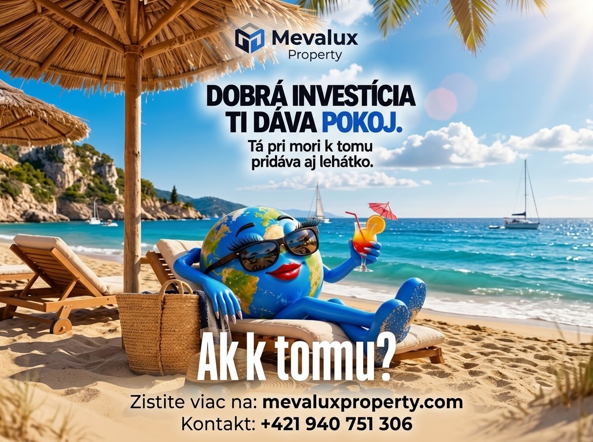 🌴 200 000 € INVESTOVANÝCH DO NEHNUTEĽNOSTI. AŽ 14 000 € ROČNE Z PRENÁJMU?